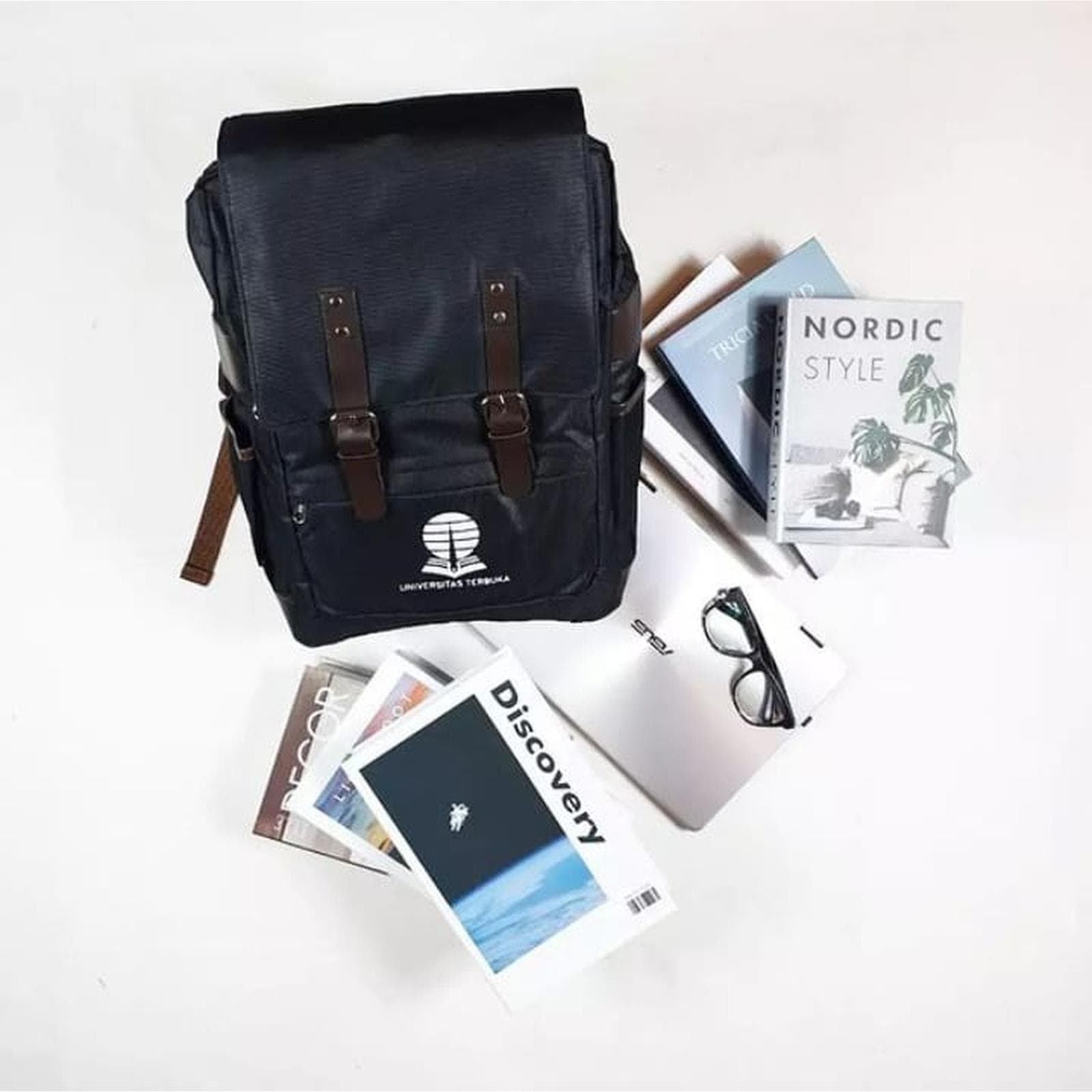 Bagpack Old Cordilo Universitas Terbuka Pria dan Wanita
